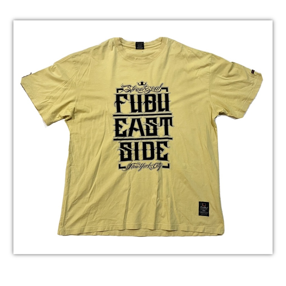FUBU International NYC East Side Logo Size 2XL VTG